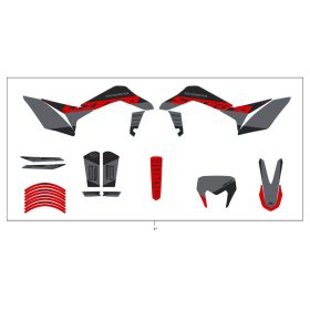 Matrica szett RED ONE 