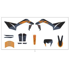 Matrica szett SM RACING RS