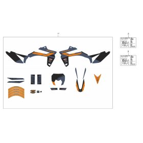 Teljes matrica szett 50CC SE RACING R