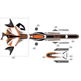 SWING ARM STCKER PAIR 