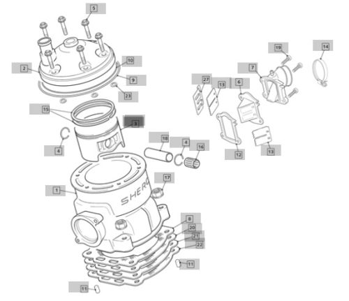 ADMISION PIPE CARB