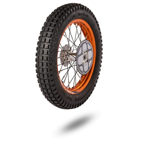 FRONT WHEEL TR ORANGE 19 + HUB WHITE TWENTY F