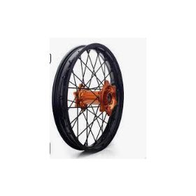 BACK WHEEL TR ORANGE 19+HUB WHITE TWENTY F Z44
