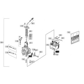 CARBURETOR COMPLETE PHBL26BS