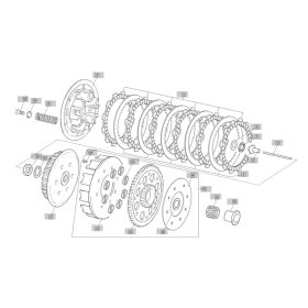FRICTION CLUTCH DISK